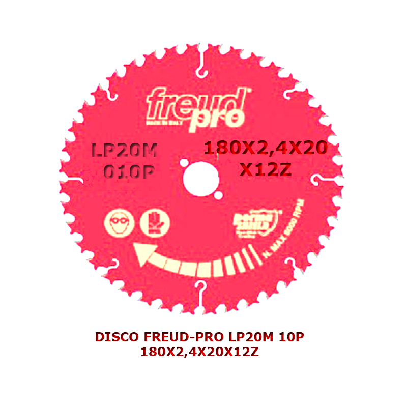 DISCO FREUD-PRO LP20M 10P 180X2,4X20X12Z